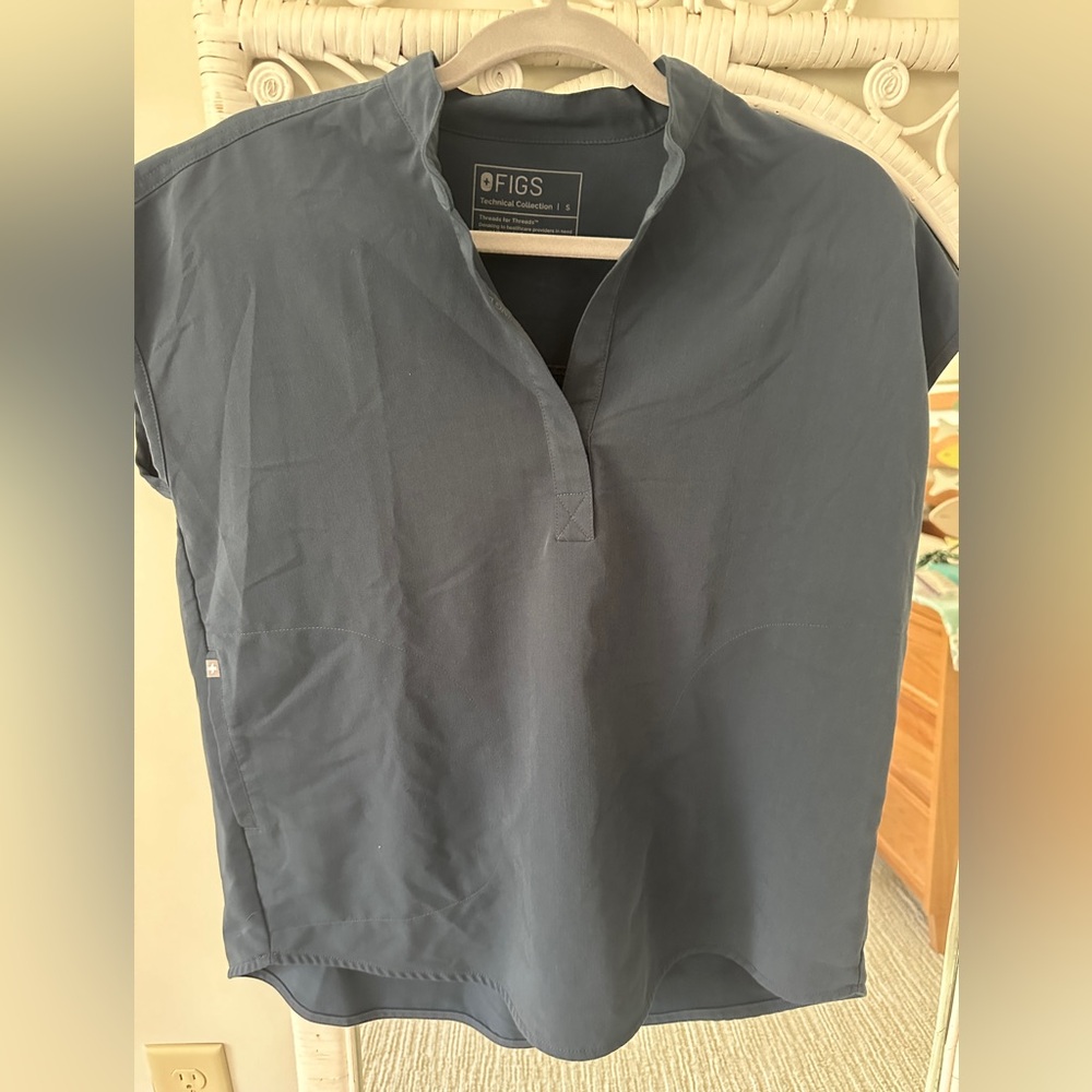 Figs Dark Harbor Rafaela Top (pants option)